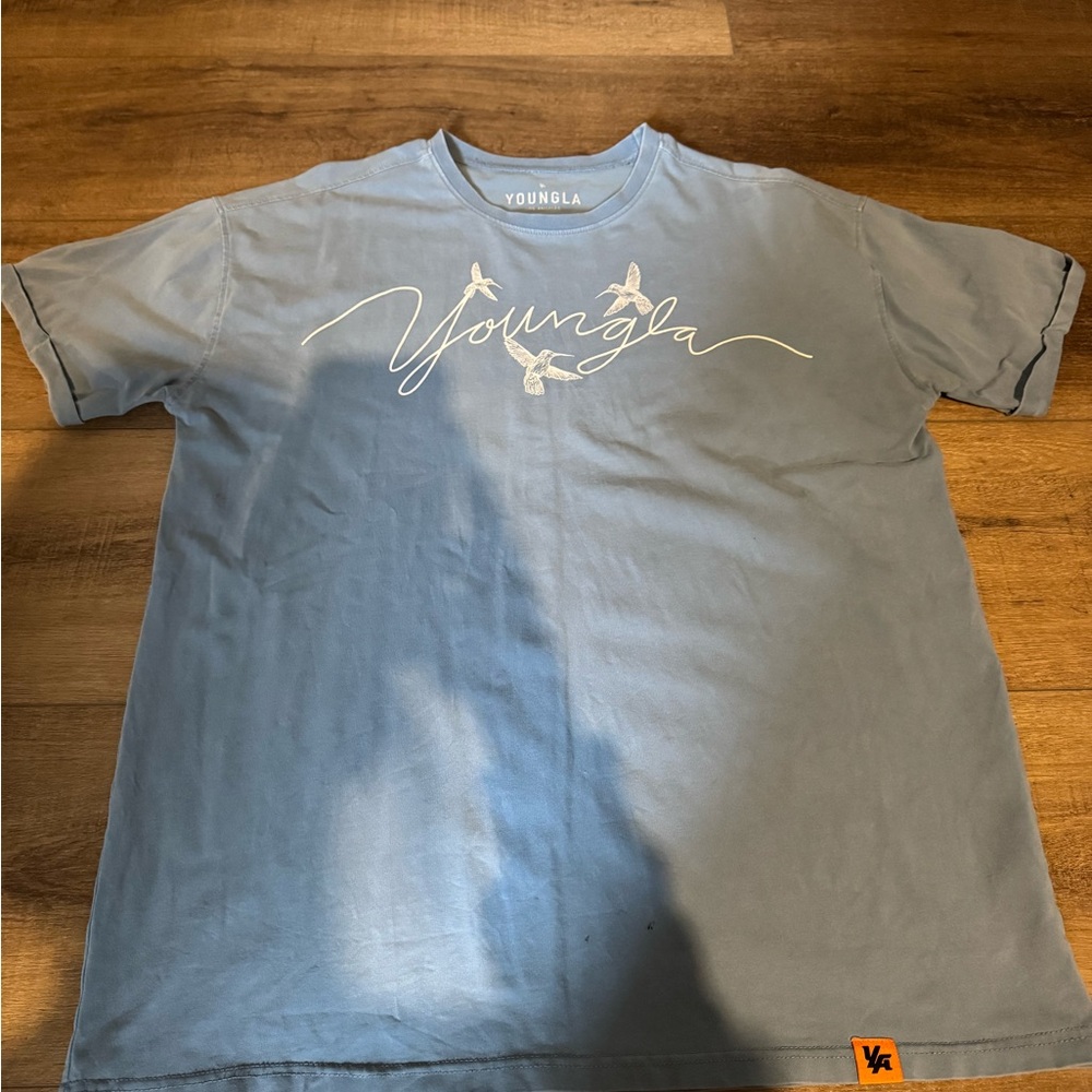 YoungLA Light Blue Short Sleeve Tee